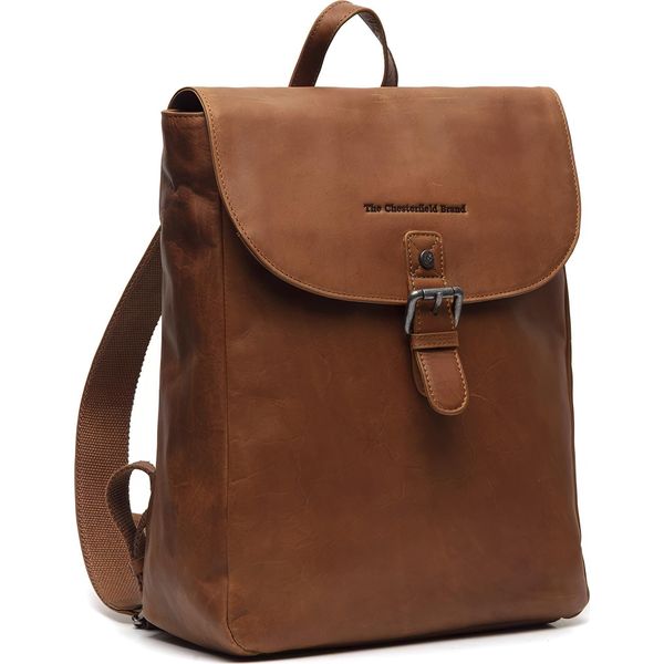 The Chesterfield Brand Pelle Zaino Con Scomparto Per Laptop Vermont Backpack Cognac Marrone Chiaro-image