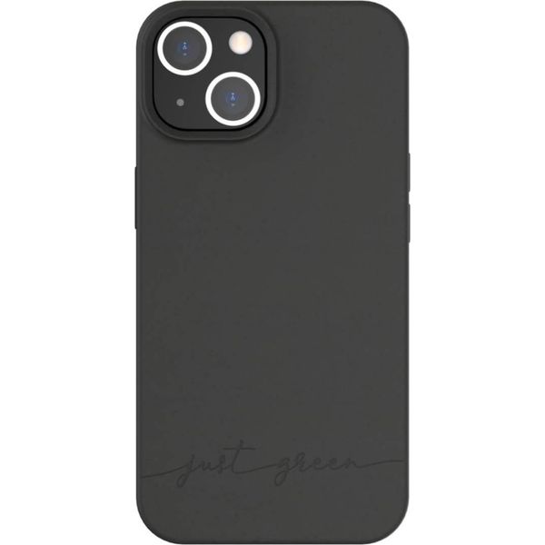 Just Green, Custodia Protettiva Per Iphone 14 Natura Recyclable, Nero-image