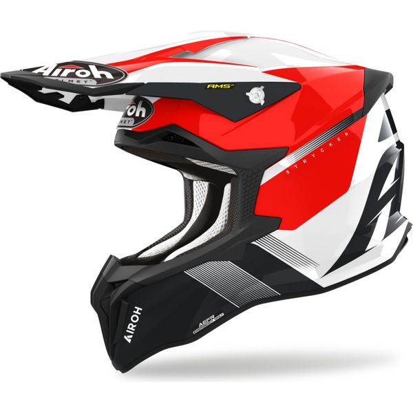 Casco Strycker Blazer, Airoh (Rosso, Taglia 2XL) 2025-image