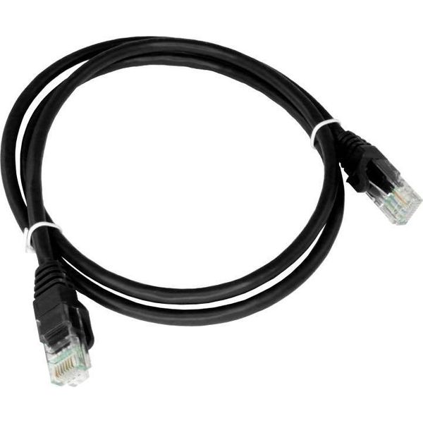Alantec Cavo Patch U/Utp Cat.6A Lsoh 1,0M Schwarz-image