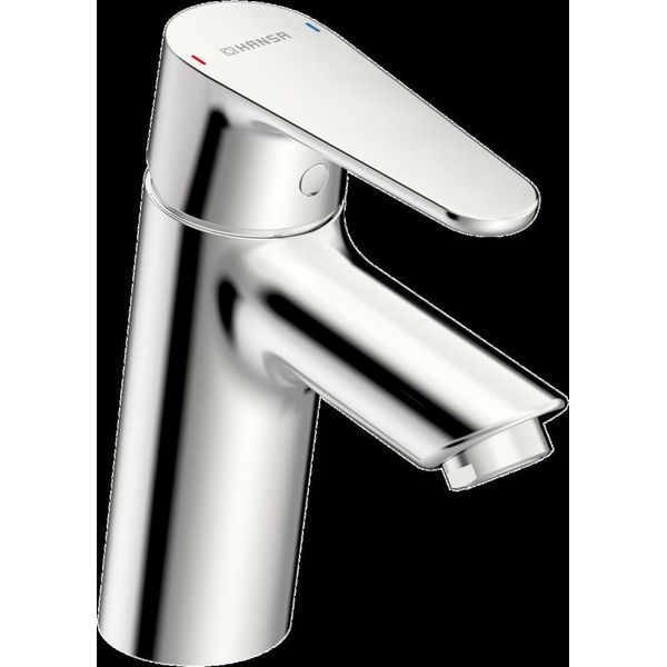 Hansa Hansavantis Mitigeur De Lavabo Eco, Sans Garniture De Vidage, Saillie 109Mm, Chromé, 524222630005, 524222630005-image