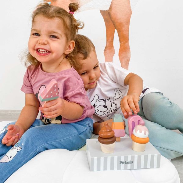 Viga Toys - Viga Polarb Ghiacciolo Con Supporto 5 Pz.-image