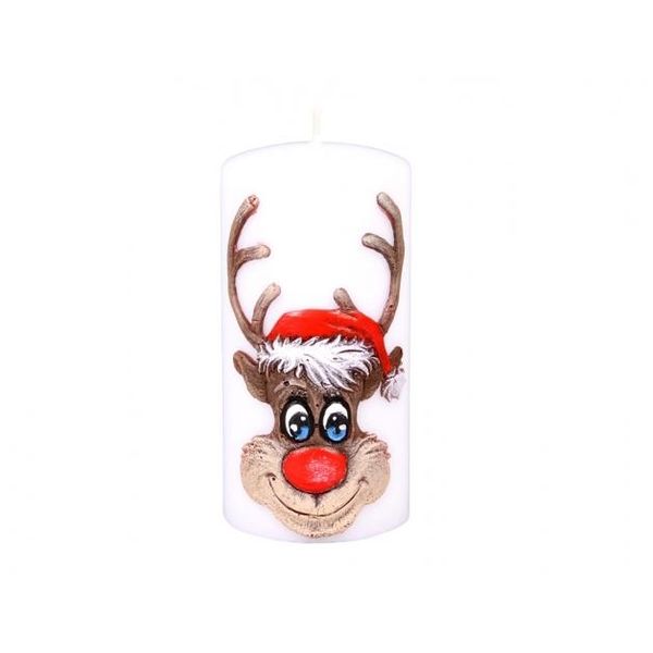 Nohel Garden Candle Sob Headed Christmas Ball D7X14Cm-image