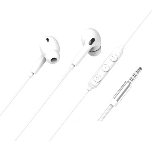 Force Play, Cuffie In-Ear Con Jack Da 3,5 Mm Amplificate, Bianco-image