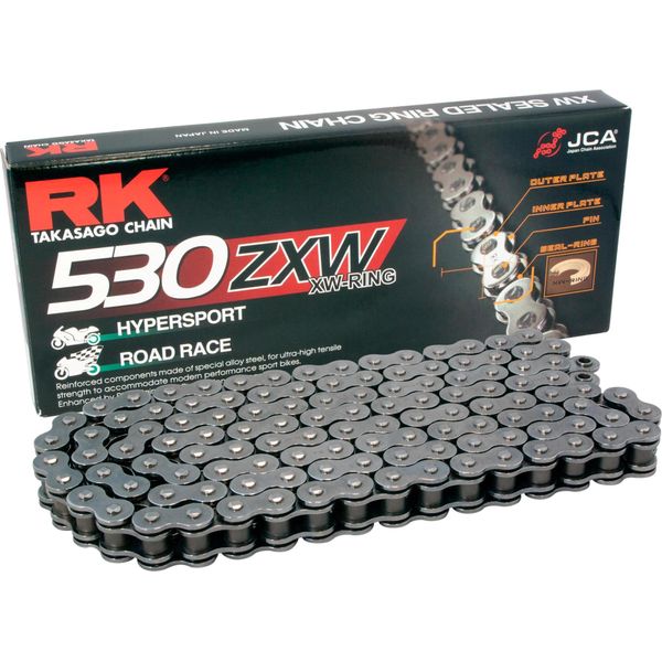 Catena Rk "530ZXW"" 5/8 X 3/8, Catena Premium Con Anello Xw 104 Maglie, H"-image