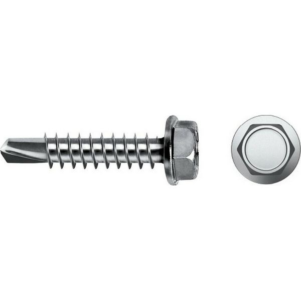 Vite Autofilettante Celo 4,2 X 25 Mm Vite Per Lamiera 250 Pezzi Zincata-image