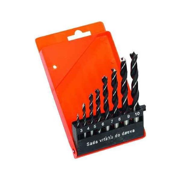 Set Di Trapani Per Legno 3,0-10,0Mm 8Pz.-image