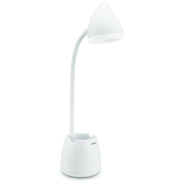 Philips Hut DSK213 40K Lampada Da Tavolo Led Funzionale, 4,5W, 80Lm, 3000K, Bianco (929003241007)-image