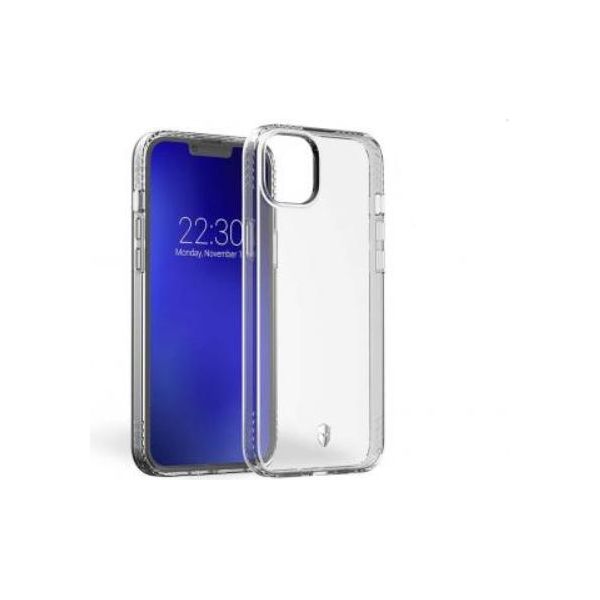 Custodia Force, Cover Per Apple Iphone 14 Plus Rinforzata Pulse Origine Francia, Trasparente-image