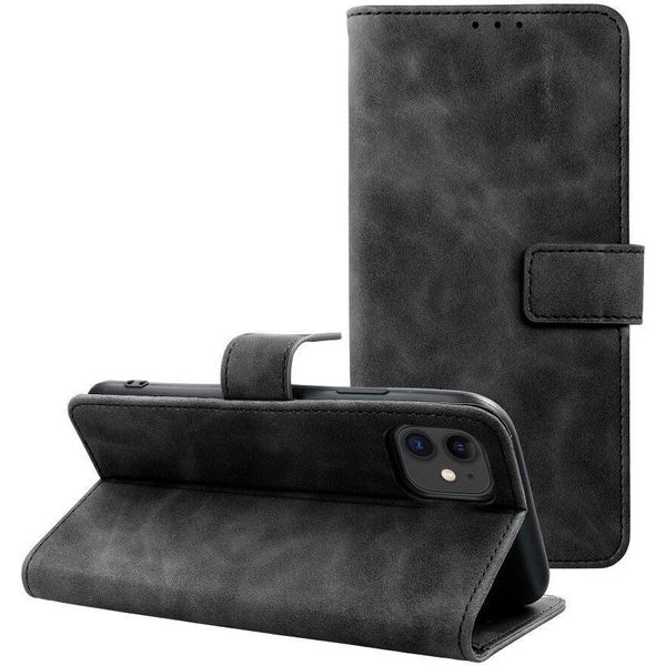 Custodia / Cover Per Apple Iphone 11 Libro Nero - Tender Book-image
