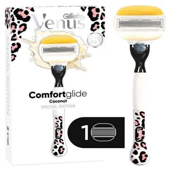 Rasoio Gillette Venus Comfortglide Edizione Speciale Coconut A 5 Lame-image