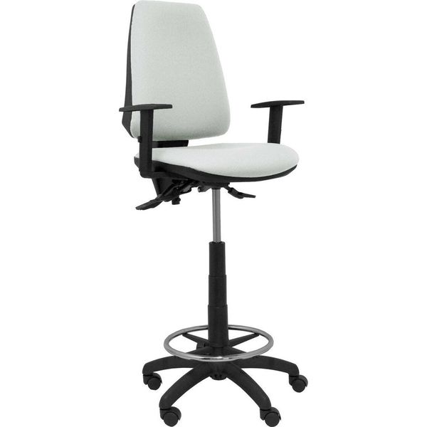 Sgabello Elche S Bali Grigio Chiaro Grigio Chiaro Braccioli Regolabili-image