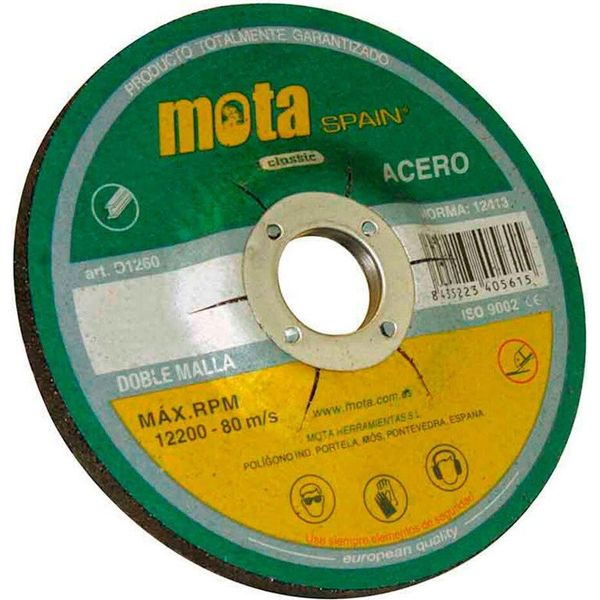 Mota Herramientas D1148 Disco Per Smerigliatura 115X4,8X22,23 Mm Verde Verde Taglia Unica-image
