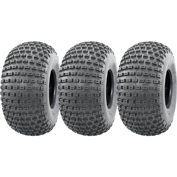 22X11.00-8 Pneumatici Per Rimorchio Atv Quad A 4 Tele Wanda P322 Omologati Per La Circolazione Stradale (Set Di 3)-image