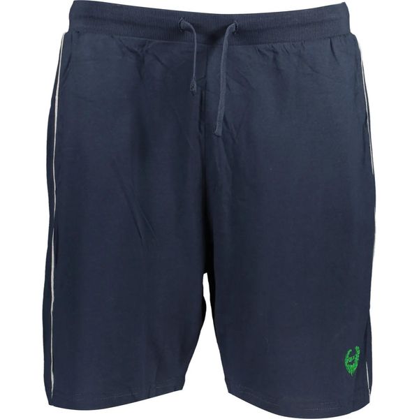 Pantaloncini In Cotone Leggero Con Logo E Dettagli A Contrasto : Taglia - L Taglia: L-image