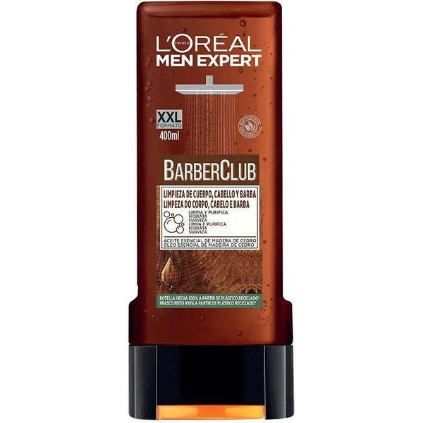 L'oréAl Paris Men Expert Barber Club Gel Doccia Olio Essenziale 400 Ml-image