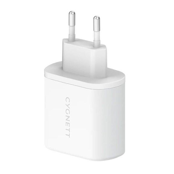 Cygnett Caricatore Da Muro 2 USB-C 35W Bianco CY4355PDWCH Per Smartphone E Tablet-image