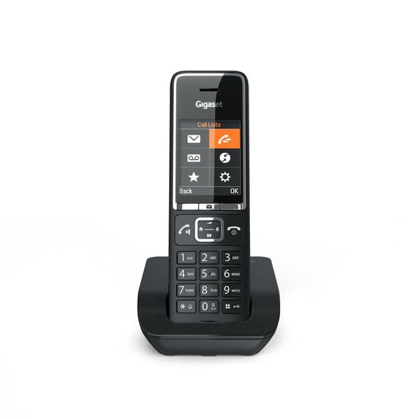Gigaset Comfort 550 Telefono Cordless Dect Nero Display 2.2" Vivavoce Rubrica 200"-image