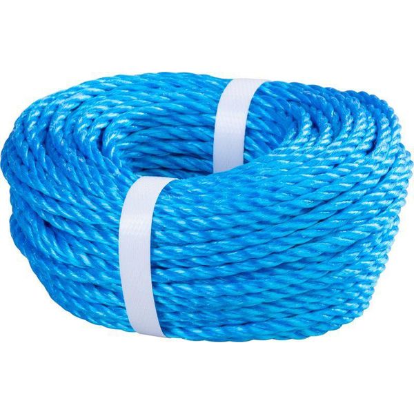 Corda Strend Pro Premium, Pp, 4 Mm, Cordino, Ritorto, Blu, L-30 M-image