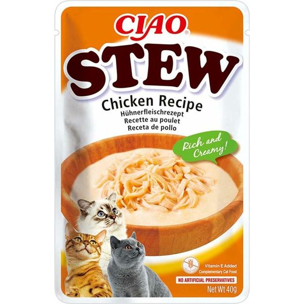 Churu Cat Ciao Stufato Di Pollo Ricetta 40G-image