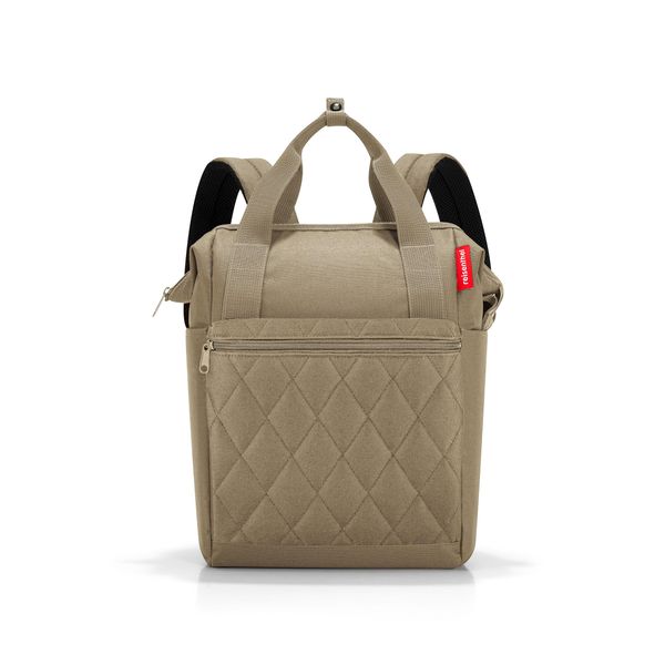 Reisenthel Zaino Allrounder R Backpack 12L Rhombus Olive Cachi-image