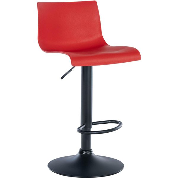 Clp Sgabello Da Bar Branford Regolabile In Altezza E Girevole A 360, Tessuto Grigio Scuro-image