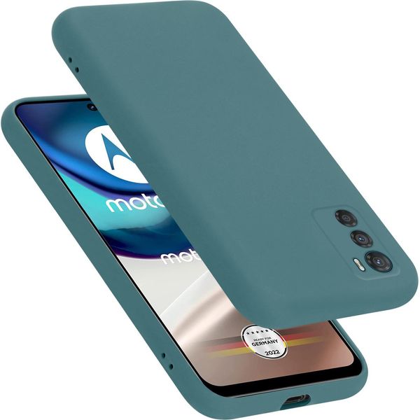 Cadorabo Custodia Protettiva Per Motorola Moto G42 Custodia In Verde Telefono Cellulare Case Cover Tpu Etui-image