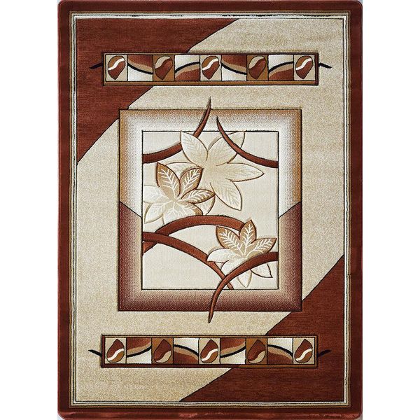 Tappeto Moderno 160X220 Artesia 2 - Floreale / Marrone-image