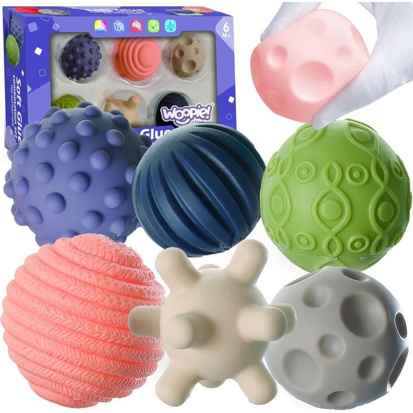 Woopie Baby Blocchi Gatto Sensoriali 6 El.-image