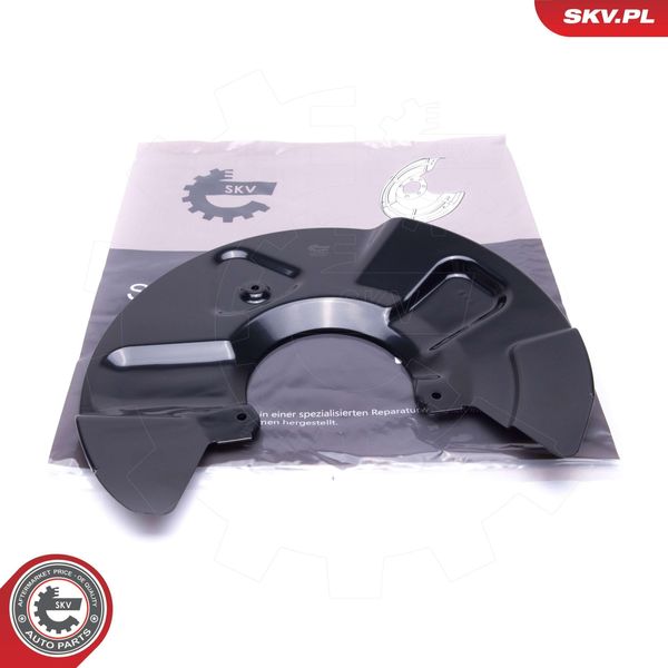 Esen Skv Parafango Disco Freno Per Vw Transporter V Bus (7HB, 7HJ, 7EB, 7EJ, 7EF, 7EG, 7HF, 7EC) Anteriore Sinistro 57SKV204 Piastra Di Ancoraggio-image