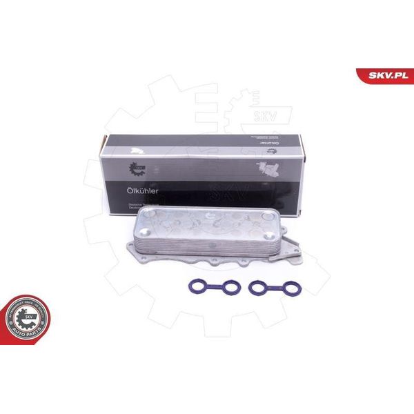 Esen Skv 31SKV217 Radiatore Olio Motore Adatto Per MERCEDES-BENZ Classe E Berlina (W211) Classe M (W164) Classe S Berlina (W221) Gl (X164)-image