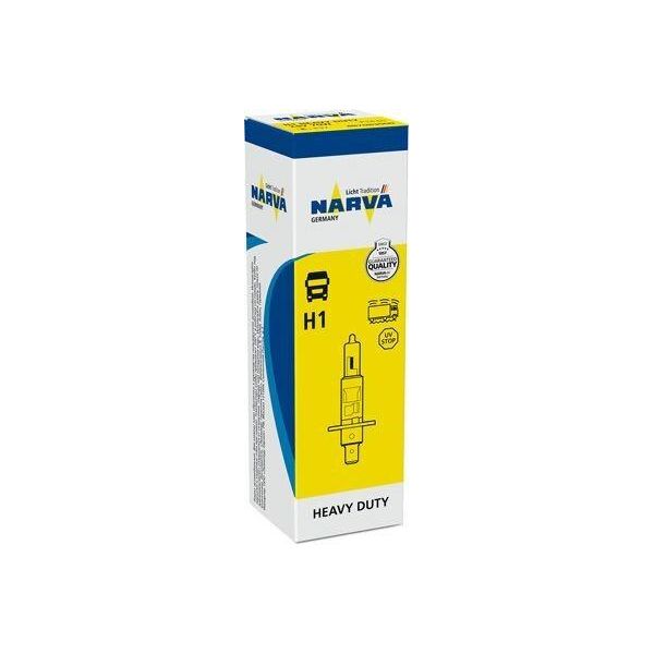 1X Lampadina Narva H1 Abbagliante 24V 70W P14.5S Alogena 487083000-image