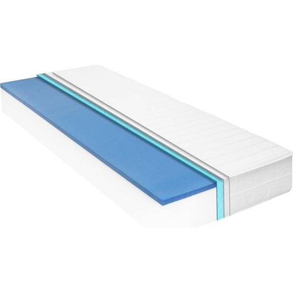 The Living Store Materasso 180 X 200 Cm Memory Foam Viscoelastico 18 Cm-image