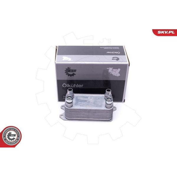 Esen Skv 31SKV215 Radiatore Olio Motore Adatto Per MERCEDES-BENZ Classe C Berlina (W204) Classe C Station Wagon (S204) Classe E Berlina (W212) Cls (C218)-image