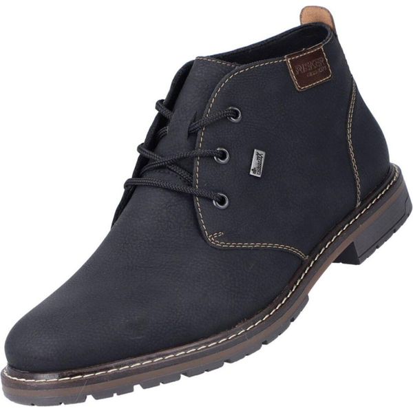 Rieker Uomo Stivaletto Stringato Desert Boots 13739, Misura:41 Eu, Colore:Nero-image