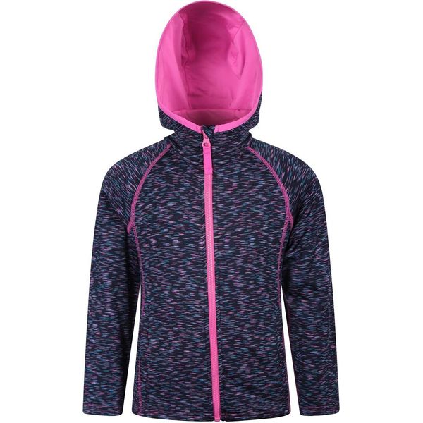 Mountain Warehouse - Felpa Con Cappuccio "Kayleigh Ii"" Per Bambini MW901 (146-152) (Blu Indaco)"-image