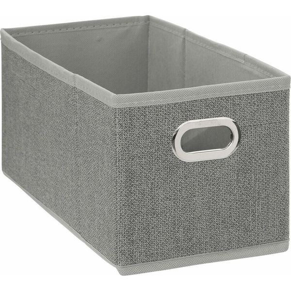 5Five Simply Smart Aufbewahrungskorb Mix N Modul, Pappe, Pp-Kunststoff, Hellgrau, 15 X 31 Cm, 160384C-image