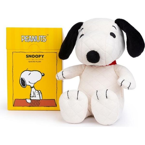 Peanuts X Bon Ton Toys Trapuntato Sostenibile Snoopy In Confezione Regalo 17 Cm-image
