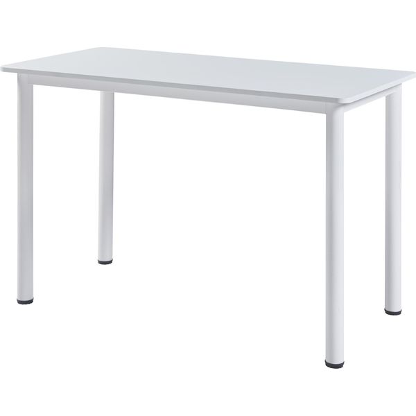 Tavolo Da Pranzo 'Tammela' Per 4 Persone 120 X 60 Cm Gambe In Acciaio Bianco-image