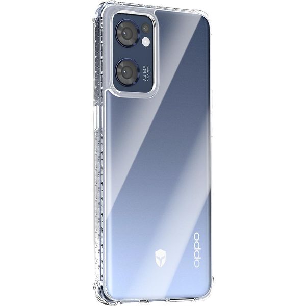 Force Case, Custodia Rinforzata Per Oppo Find X5 Lite Air, Trasparente-image