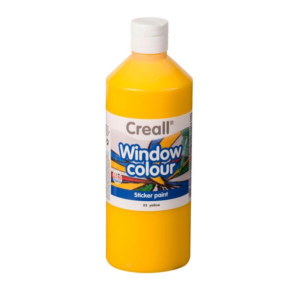 Creall Vernice Per Finestre Giallo, 500 Ml-image