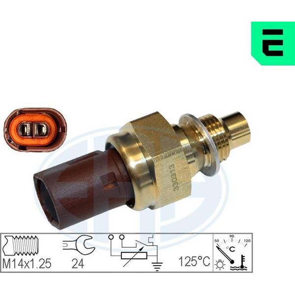 Sensore Temperatura Liquido Refrigerante Era Sensore Temperatura Liquido Refrigerante 330313 Per Renault Clio I (B/C57, 5/357)-image