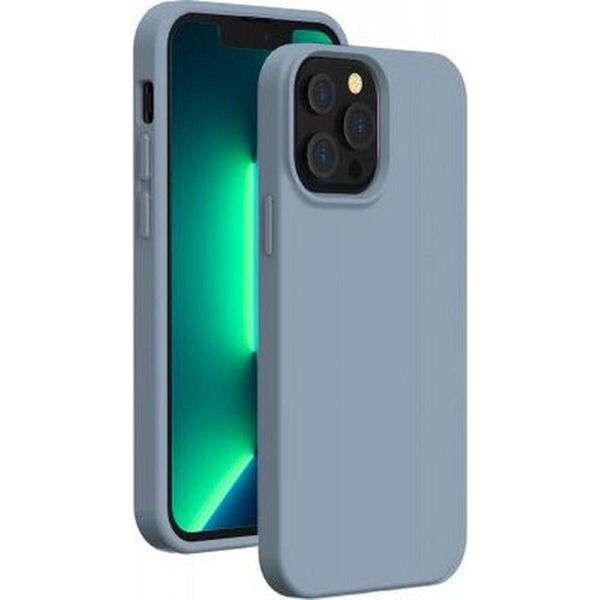 Bigben Connected, Custodia Per Apple Iphone 13 Pro In Silicone Rigido Soft Touch, Blu-image