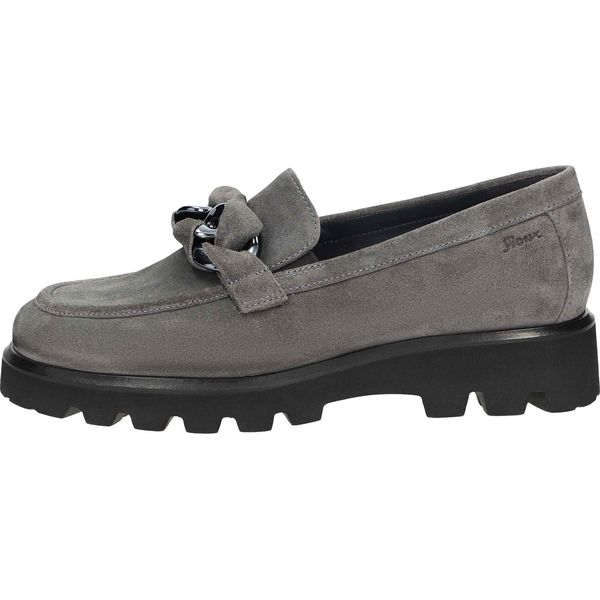 Sioux Meredira-727-H Scarpe Slip-On In Taglie Forti Grigio69643 Scarpe Grandi Da Donna-image