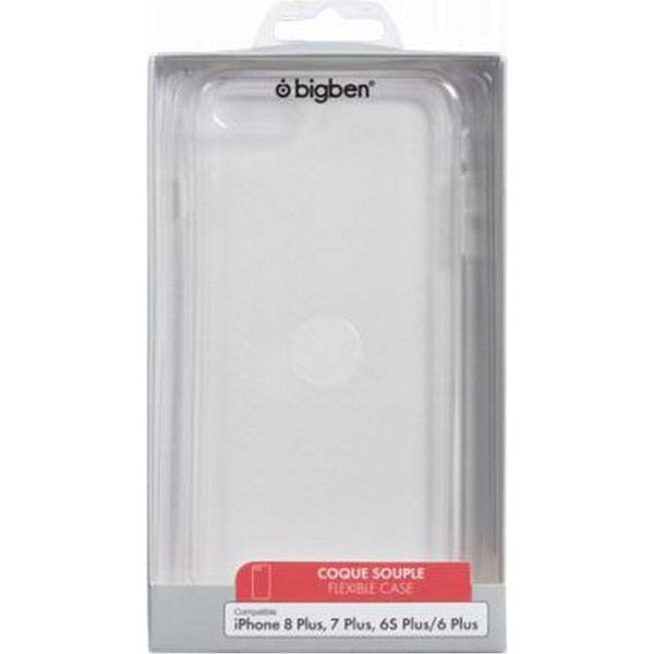 Bigben Connected, Custodia Protettiva Per Apple Iphone 6/7/8, Morbida E Sottile, Trasparente-image