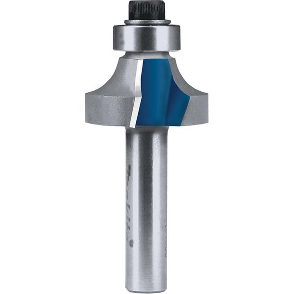 Fresa Per Arrotondare/Profilare Makita Con Cuscinetto Reggispinta Ø 25 Mm Ø 25 Mm - Gambo 8 Mm - Raggio 6,3 Mm-image