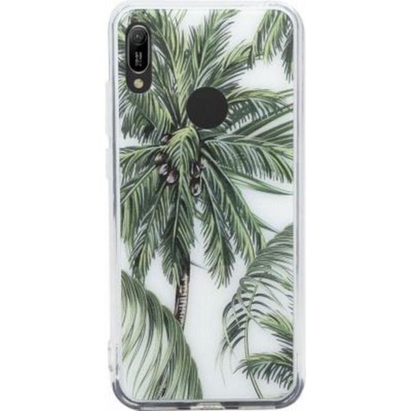 Bigben Connected, Cover Per Y6 2019 Hybrid Summer Con Motivo A Palma, Verde-image