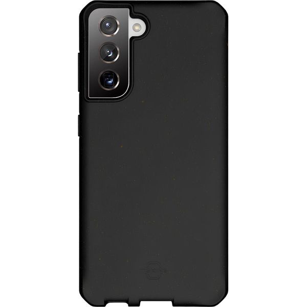 Itskins, Cover Per Samsung Galaxy S21 5G Rinforzata Feroniaterra, Nero-image