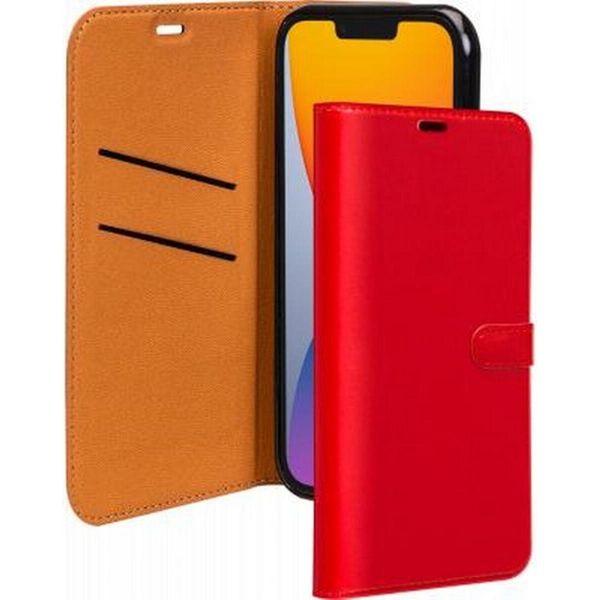 Bigben Connected, Custodia Per Iphone 14 Plus Folio Con Chiusura A Portafoglio E Linguetta Magnetica, Rosso-image