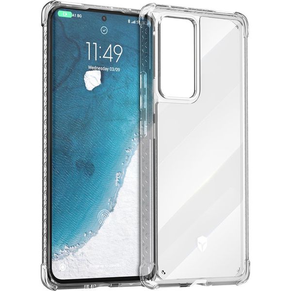 Force Case, Custodia Rinforzata Per Xiaomi 12 Pro Air, Trasparente-image